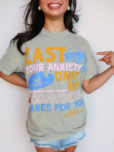 Cast Your Anxiety Tee