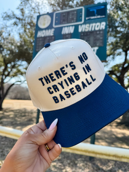 There's No Crying in Baseball Cap