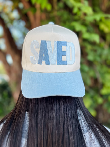 Saved Denim Cap