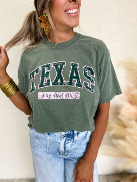 Texas Lone Star State - Moss