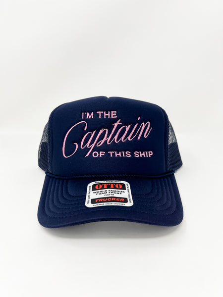 Captain of This Ship Foam Trucker