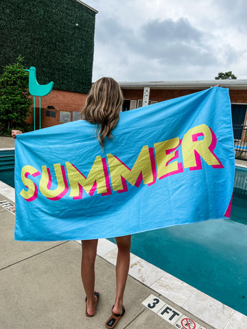 Summer Colorblock - Quick Dry Towel