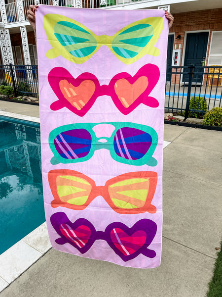 Stacked Sunnies - Quick Dry Towel