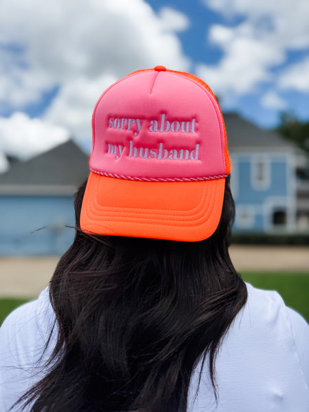 Sorry About My Husband Foam Trucker