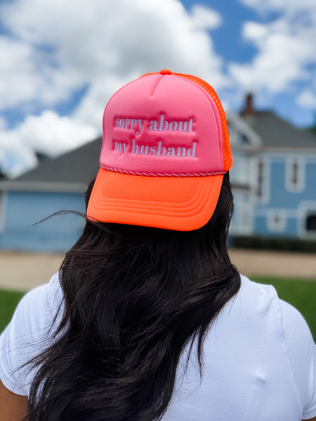 Sorry About My Husband Foam Trucker