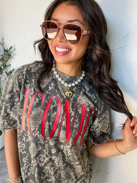 Iconic Vintage Rattlesnake Tee