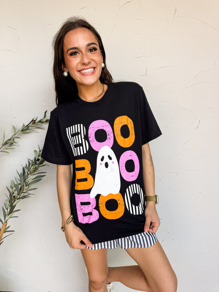 Boo Stacked Tee