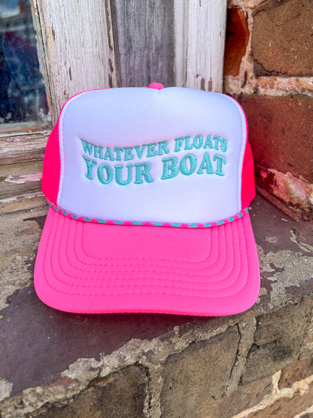 Whatever Floats Your Boat Foam Trucker