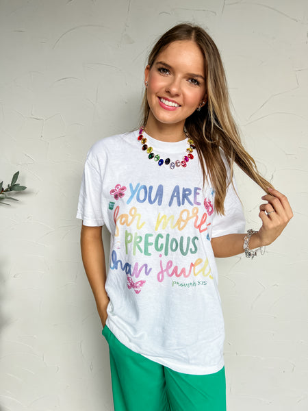 More Precious Than Jewels Tee