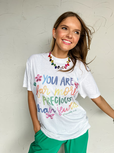 More Precious Than Jewels Tee