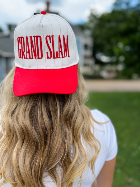 Grand Slam Pinstripe Cap