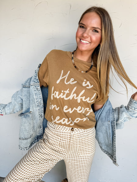 Faithful in Every Season Tee