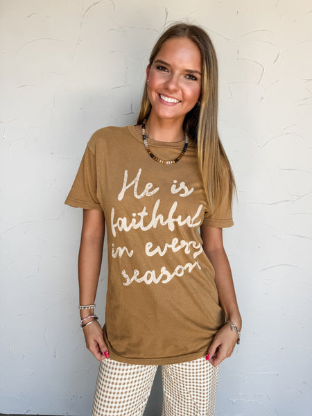 Faithful in Every Season Tee