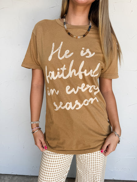 Faithful in Every Season Tee