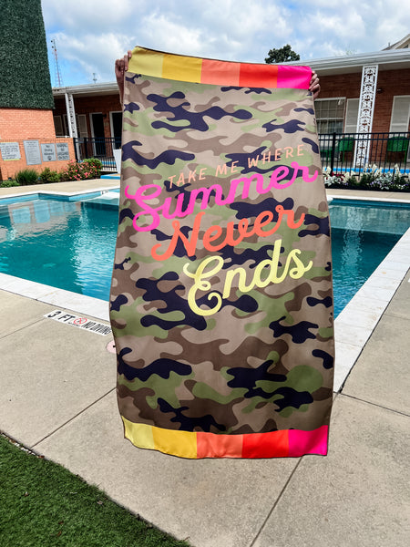 Summer Never Ends - Quick Dry Towel