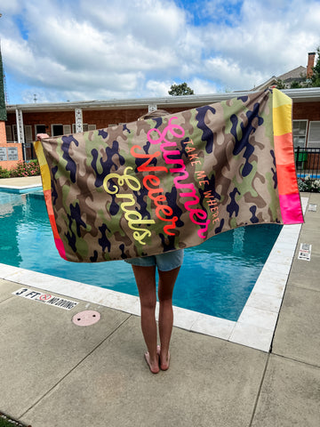 Summer Never Ends - Quick Dry Towel (PREORDER)