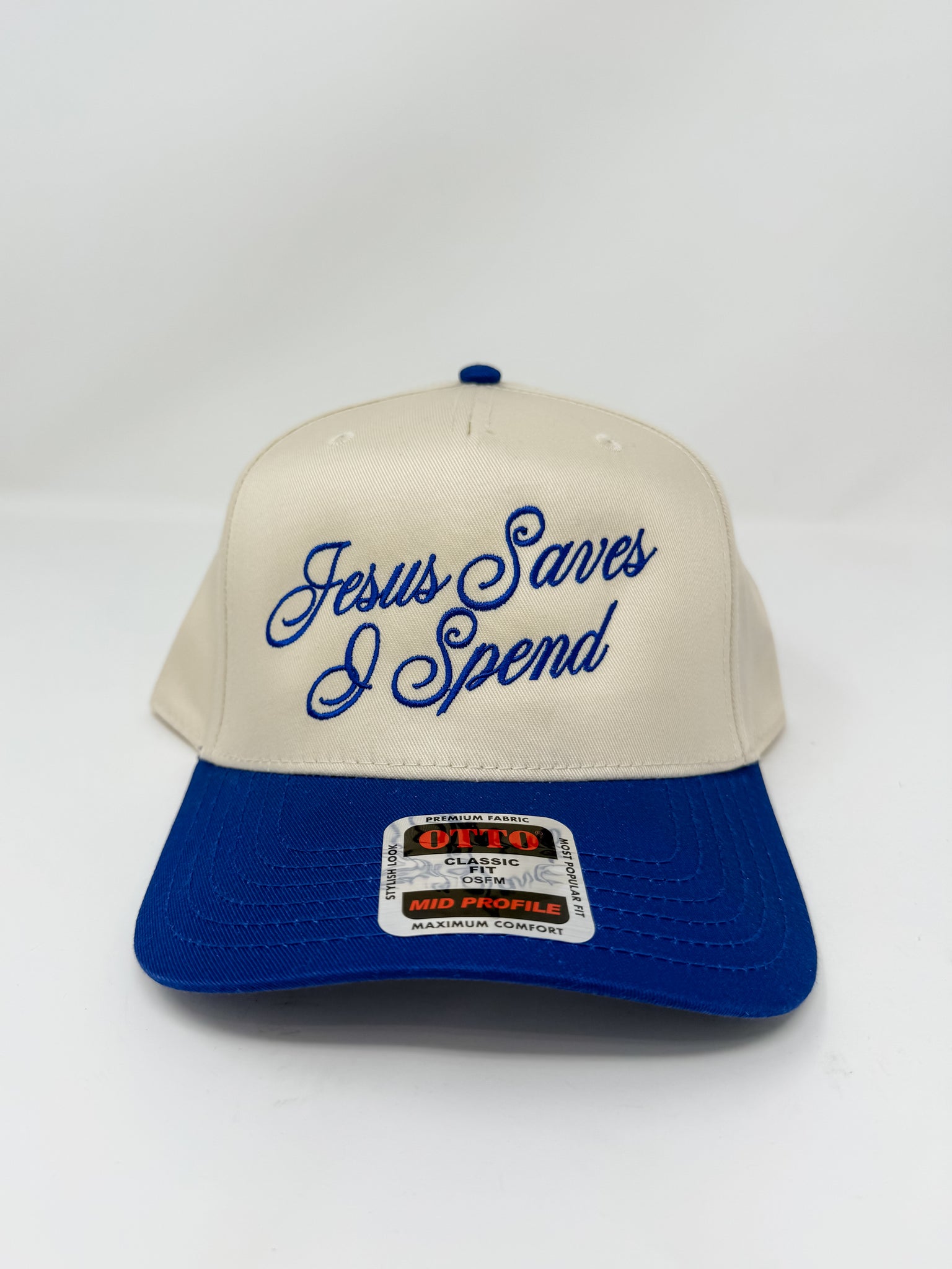 Jesus Saves I Spend Cap