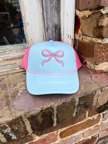 Ribbon Bow Foam Trucker