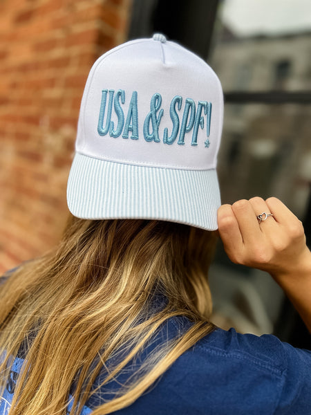 USA & SPF Cap