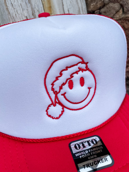 Happy Santa Foam Trucker